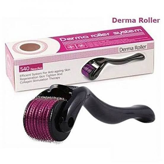 Skin Therapy 0.5 Derma Roller With 540 Micro Needle Roller For Men And Women |