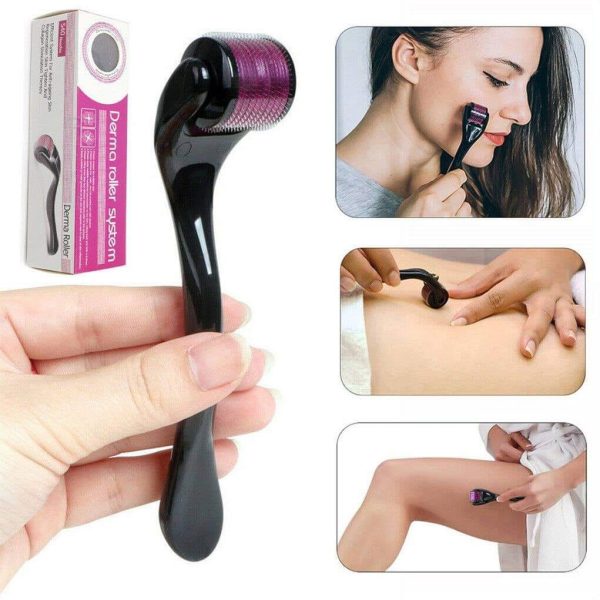 Skin Therapy 0.5 Derma Roller With 540 Micro Needle Roller For Men And Women |